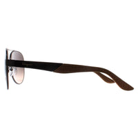 Salvatore Ferragamo Sunglasses SF275S 071 Matte Dark Ruthenium Grey Brown Gradient