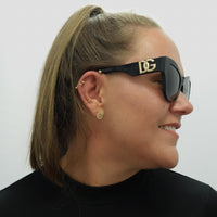 Dolce & Gabbana Sunglasses DG4404 501/8G Black Grey Gradient