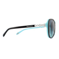Tiffany Sunglasses TF 4121B 80559S Black Blue Blue Gradient