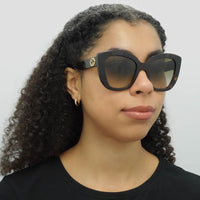 Gucci Sunglasses GG0327S 002 Havana Brown Gradient