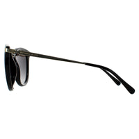 Michael Kors Sunglasses MK1077 1014T3 Light Gold Black Dark Grey Gradient Polarized
