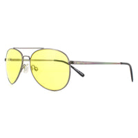 Eyelevel Sunglasses Night Driver 1 Gunmetal and Grey Night Vision Yellow Glasses