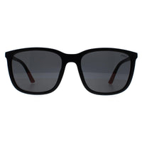 Polo Ralph Lauren Sunglasses PH4185U 537587 Matte Black Dark Grey