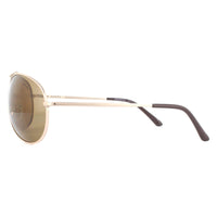 SunOptic Sunglasses SP100 C Gold Flex Brown Polarized