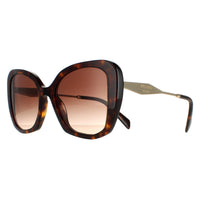 Prada Sunglasses PR03YS 2AU6S1 Tortoise Brown Gradient