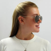 Bally Sunglasses BY0038-D 28C Cooper Gold Mirrored