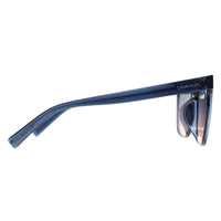 Calvin Klein Sunglasses CK20519S 410 Crystal Navy Blue Peach Gradient
