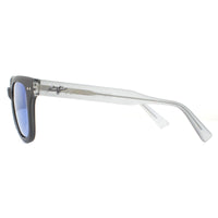 Maui Jim Sunglasses Shore Break B822-02MG Black with Grey Blue Hawaii Polarized