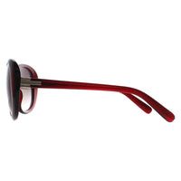 Seksy Sunglasses N2800 C Transparent Burgundy Smoke Grey Gradient