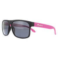 Montana Sunglasses MP37 C Black with Pink Rubbertouch Black Polarized