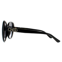 Jimmy Choo Sunglasses AMIRA/G/S 807 9O Black Dark Grey Gradient