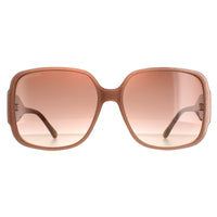 Jimmy Choo Sunglasses Tara/S KON HA Nude Glitter Brown Gradient