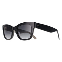 Kate Spade Sunglasses KS Aimee/S LY9 9O Black Glitter Grey Dark Grey Gradient