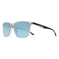 Quiksilver Sunglasses QS4009 MCLR Matte Clear Blue Mirrored