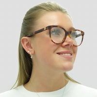 Gucci Glasses Frames GG0329O 002 Light Havana Women