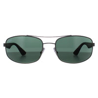 Ray-Ban Sunglasses 3527 029/71 Matt Gunmetal Grey Green