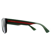 Gucci Sunglasses GG0341S 001 Black Green Red Grey