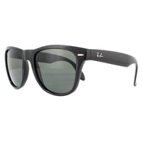 Ray-Ban Sunglasses Folding Wayfarer 4105 Black Green Polarized 601/58 Large