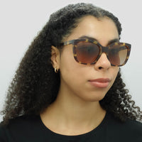 Ralph by Ralph Lauren Sunglasses RA5265 583613 Shiny Sponged Havana Brown Gradient