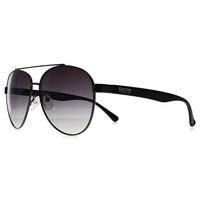 Kenneth Cole Reaction Sunglasses KC1394 08B Shiny Gunmetal Smoke Gradient