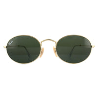 Ray-Ban Sunglasses Oval RB3547 001/31 Gold Green