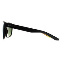 Dragon Sunglasses Sesh 41056-038 Matte Black Lumalens Dark Green