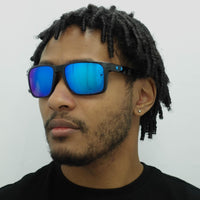 Oakley Sunglasses Holbrook XL OO9417-03 Polished Black Prizm Sapphire