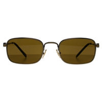 Miu Miu Sunglasses MU53AS 25C09Z Old Gold Dark Brown
