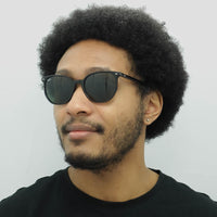 Ray-Ban Sunglasses RB2197 Elliot 901/31 Polished Black G15 Green