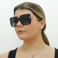 Bvlgari Sunglasses BV8243B 501/8G Black Grey Gradient