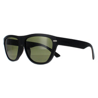 Serengeti Sunglasses Pancho SS601001 Matte Black Mineral Polarized 555nm Green