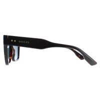 Gucci Sunglasses GG1084S 002 Dark Havana Light Blue