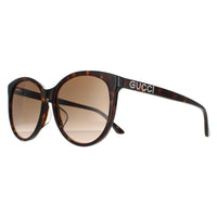 Gucci Sunglasses GG0729SA 002 Havana Brown Gradient