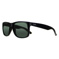 Ray-Ban Sunglasses Justin 4165 601/71 Shiny Black Green