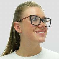 Gucci Glasses Frames GG0025O 003 Black Havana Women