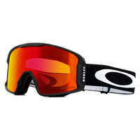 Oakley Ski Goggles Line Miner XM OO7093-04 Matte Black Prizm Torch iridium