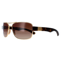 Ray-Ban Sunglasses 3522 001/13 Gold Brown Gradient