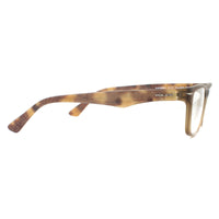 Police Glasses Frames Blackbird 3 VPL391 6W8M Matte Transparent Havana Men
