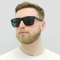 Emporio Armani Sunglasses 4035 501771 Black Grey Green