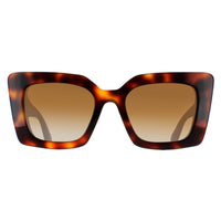 Burberry Sunglasses BE4344 Daisy 3316T5 Light Havana Brown Gradient Polarized