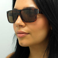 INVU Sunglasses B2130 B Demi Tortoise Brown Brown Polarized