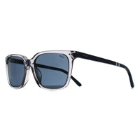 Polo Ralph Lauren Sunglasses PH4235U 631887 Shiny Transparent Grey Bottle Green
