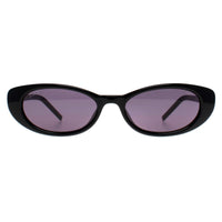 Gucci Sunglasses GG1680S 002 Black with Silver Crystal Stud Detail Grey