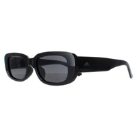 Montana Sunglasses MP65 Shiny Black Smoke Polarized