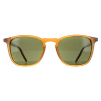 Serengeti Sunglasses Delio 8855 Shiny Honey Mineral Polarized 555nm Green