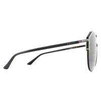 Gucci Sunglasses GG0584S 001 Ruthenium and Black Grey