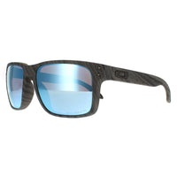 Oakley Sunglasses Holbrook OO9102-J9 Woodgrain Prizm Deep Water Polarized