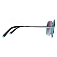 Tiffany Sunglasses TF4191 80553C Black on Tiffany Blue Grey Gradient
