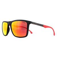 Carrera Sunglasses 8032/S 003 W3 Matte Black Red Mirror