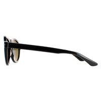 Serengeti Sunglasses Danby SS527001 Matte Black Mineral Polarized Green 555nm